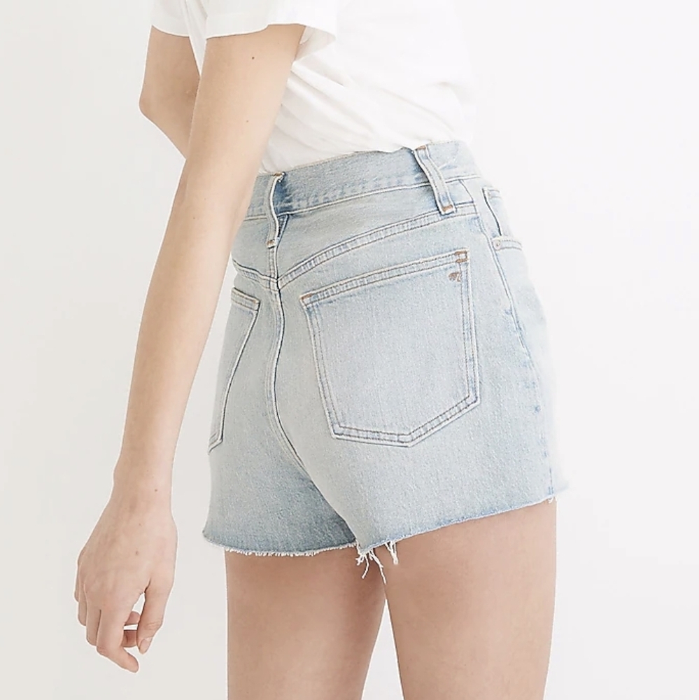 Madewell The Mom Jean Short Short Jean Shorts Size 30